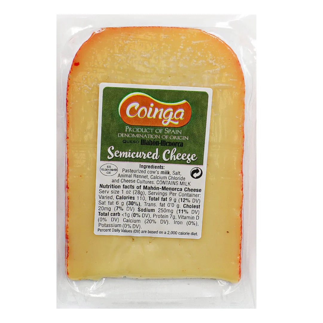 Semicured Mahón Cheese