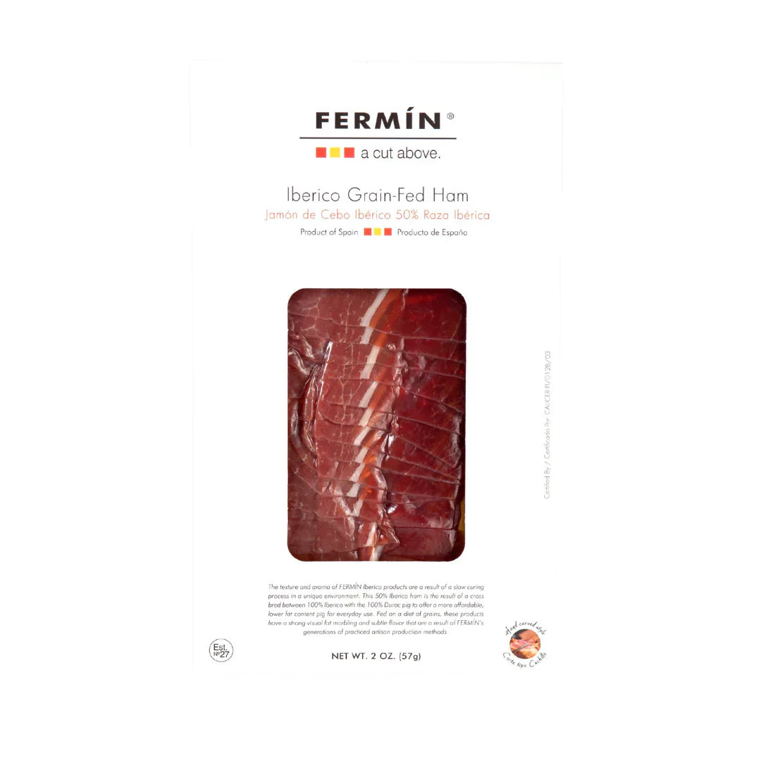 FERMÍN Jamón Iberico (Spanish Ham) Pre-Sliced 2 oz