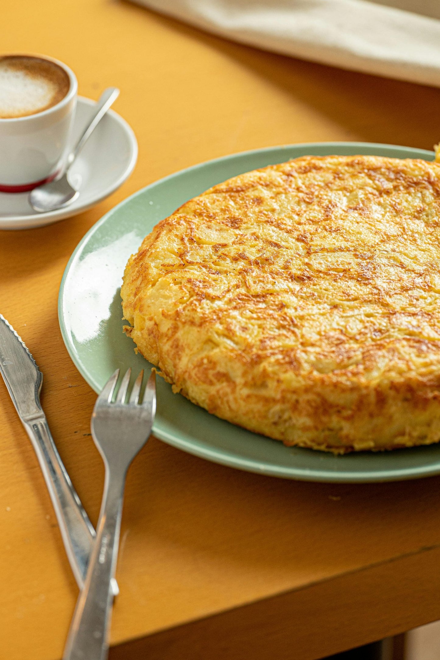 Spanish Omelette with Onion