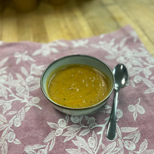 Spanish roasted vegetable soup